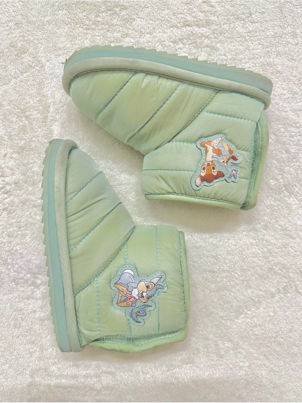 DISNEY Girls Boots Size US 8 Very Worm & Comfortable